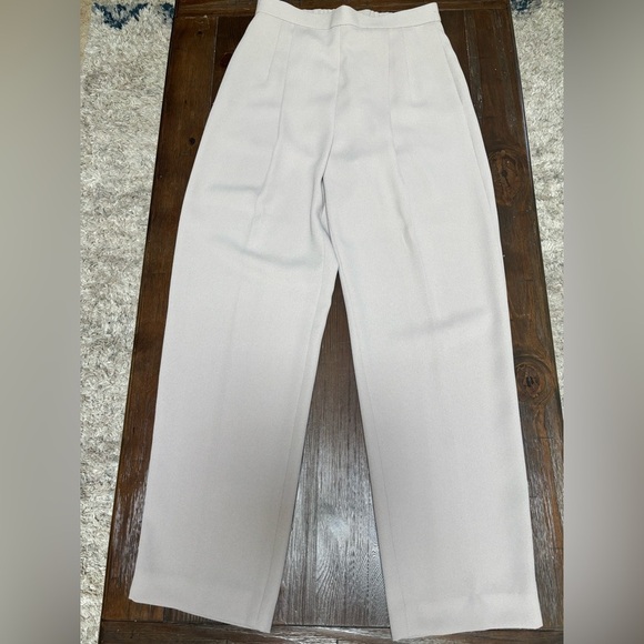 ADRIANNA PAPELL 2 Pc Formal Wedding Elegant Embroidered Jacket & Pants Set Sz 8 - Picture 6 of 15